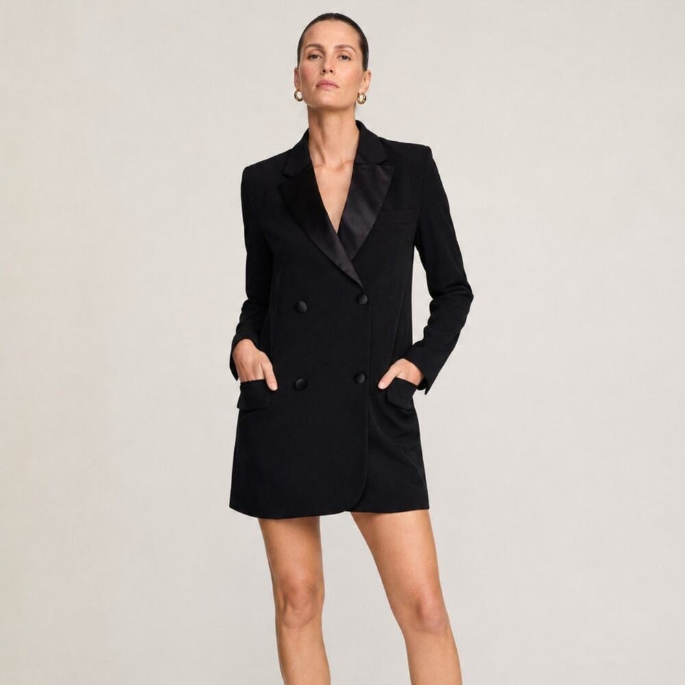GWYN G.Label Goop Fleming Tux Dress Double breasted size 2